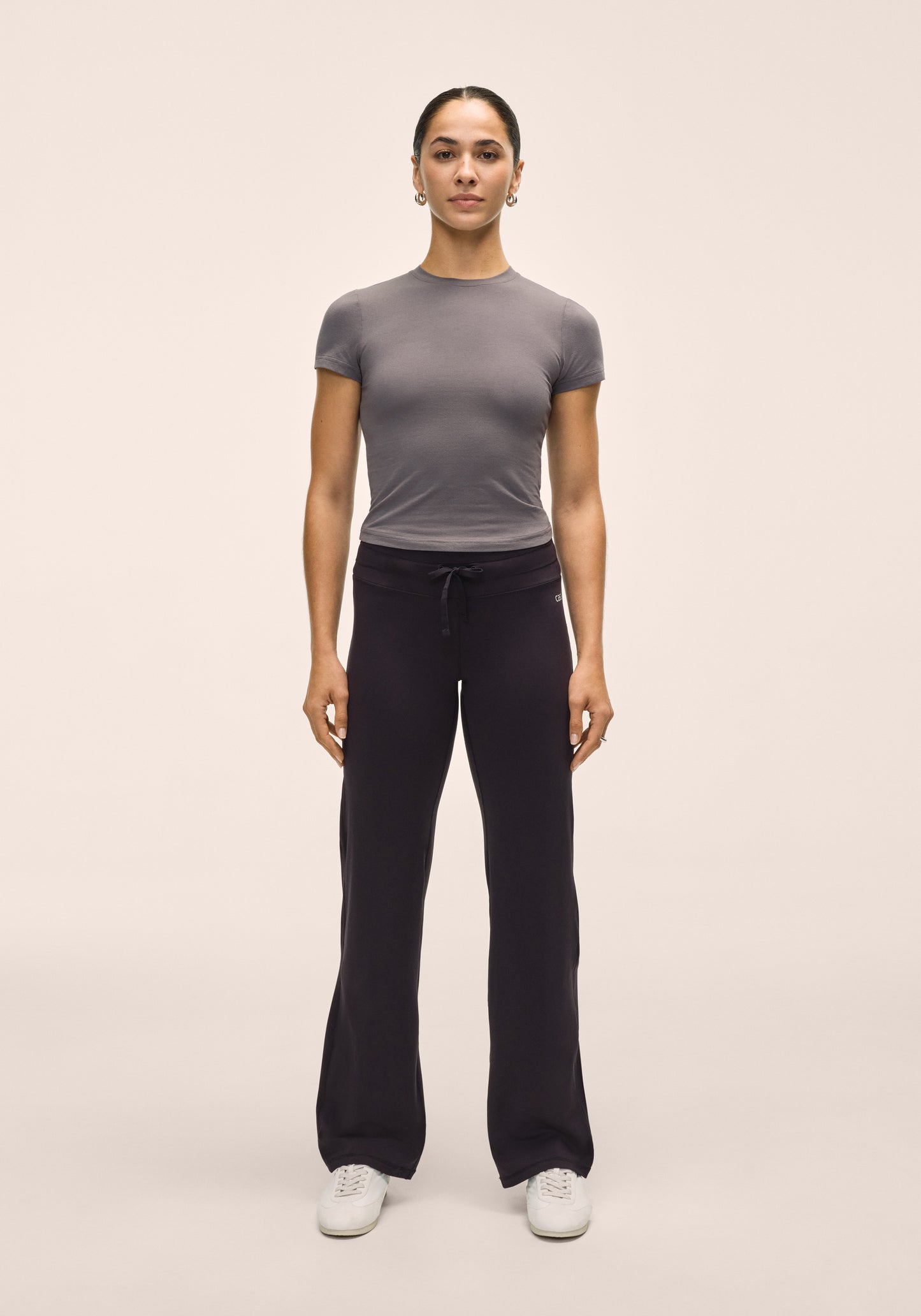 Jersey Straight Pant - Black