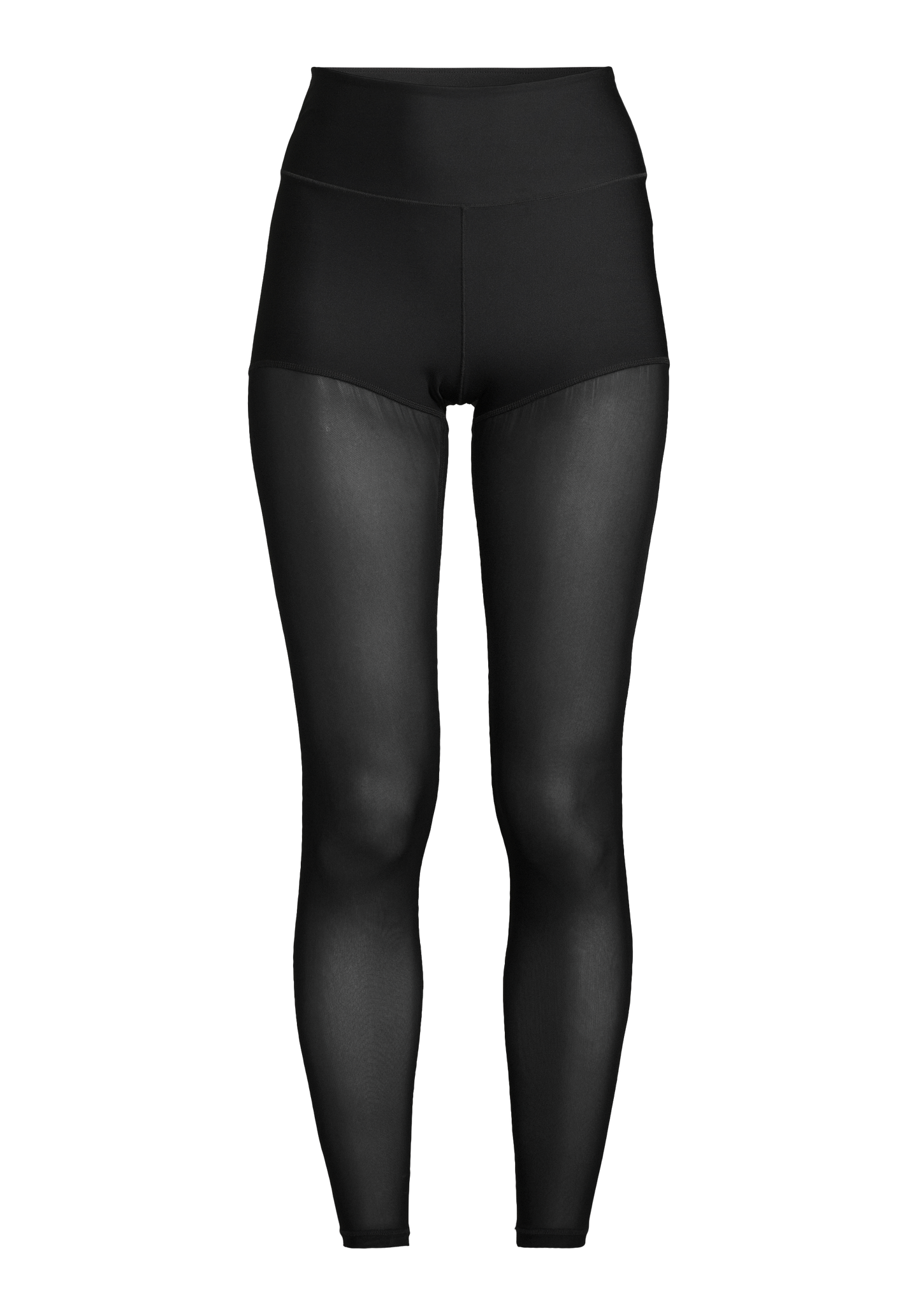 Power Mesh Studio Tights - Black