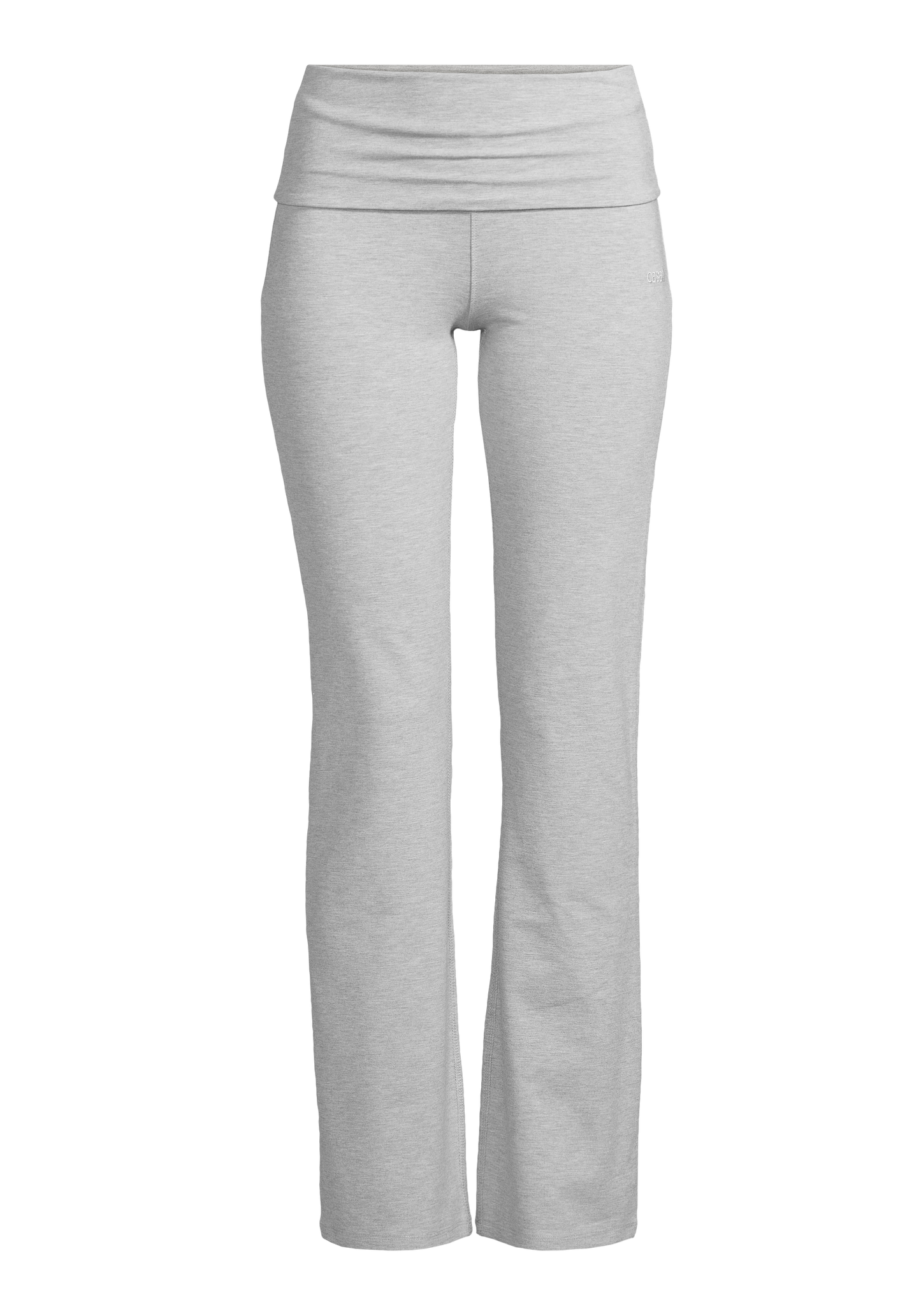 Sublime Folded Flare Pants - Grey Melange
