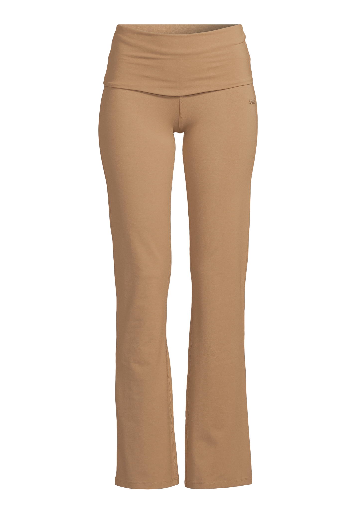 Sublime Folded Flare Pants - Light Khaki