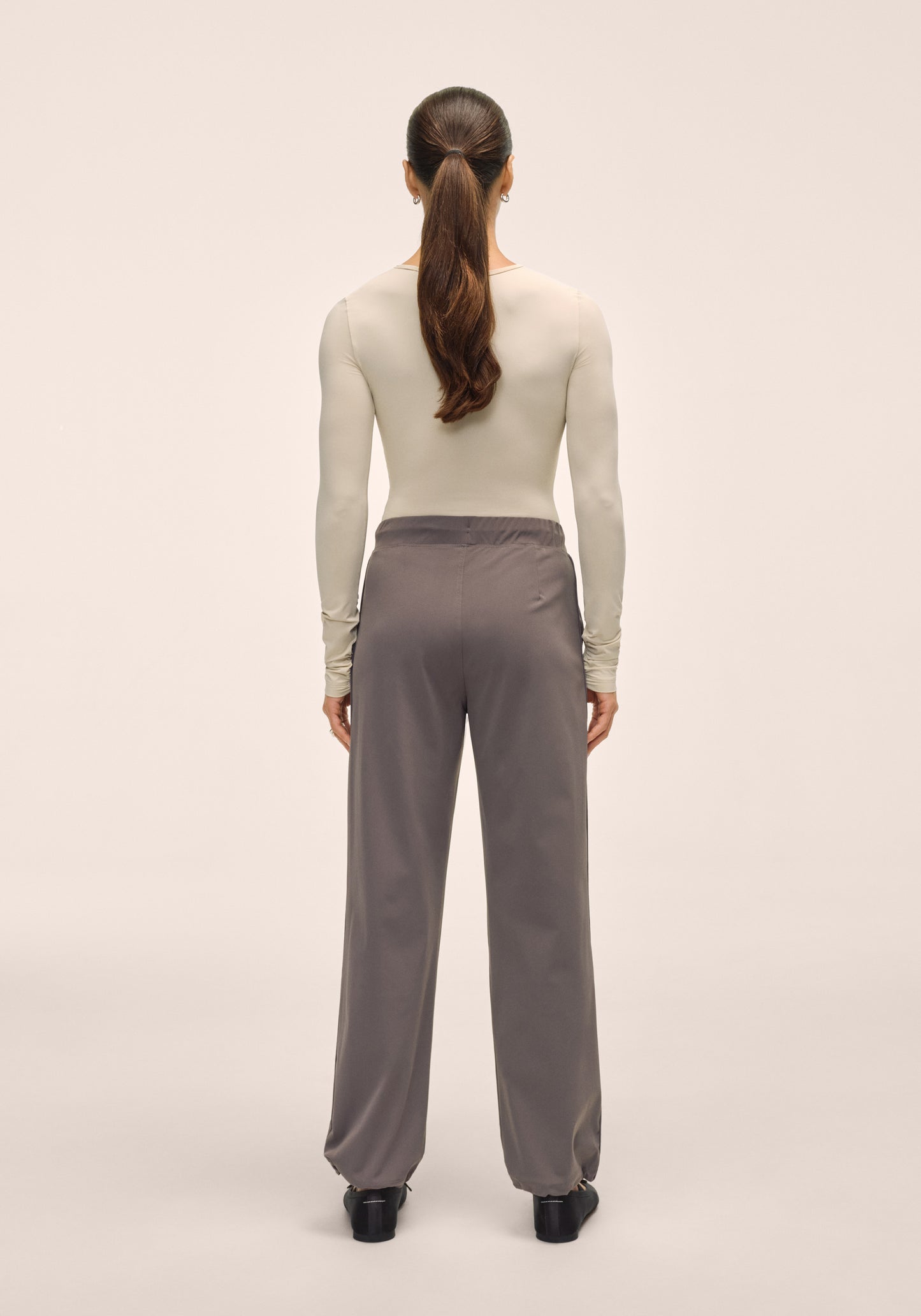 Stamp Loose Pant - Dk Grey