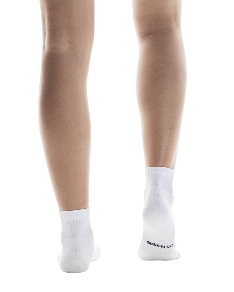 Core Run Sock Mid 2P - White