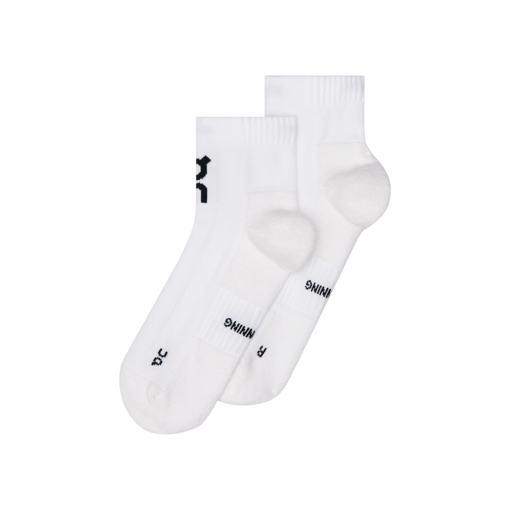 Core Run Sock Mid 2P - White