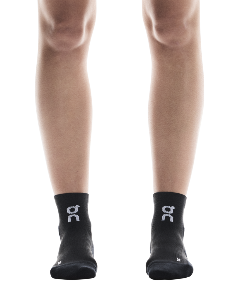 Core Run Sock Mid 2P - Black