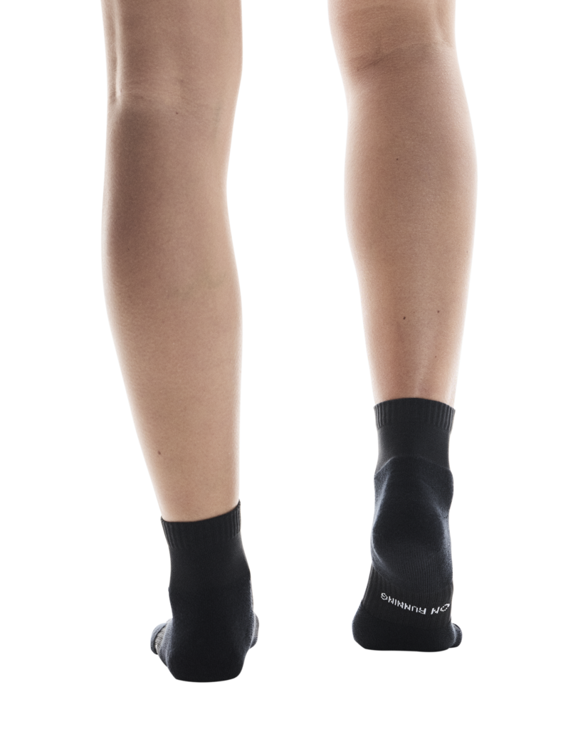 Core Run Sock Mid 2P - Black