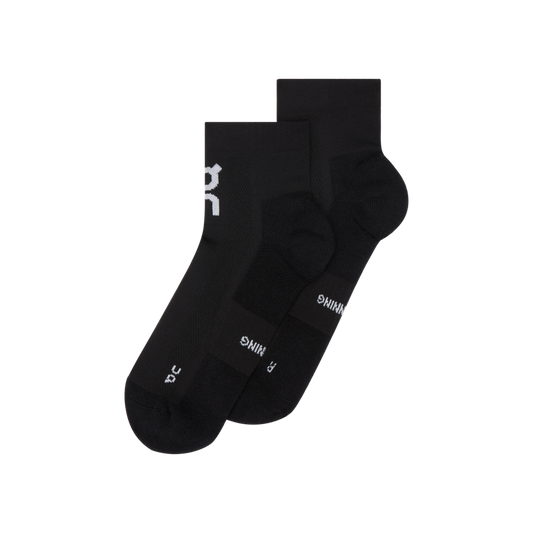 Core Run Sock Mid 2P - Black