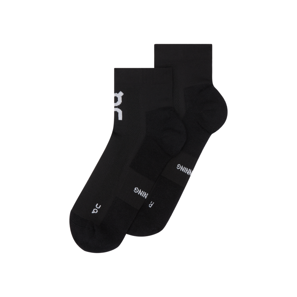 Core Run Sock Mid 2P - Black
