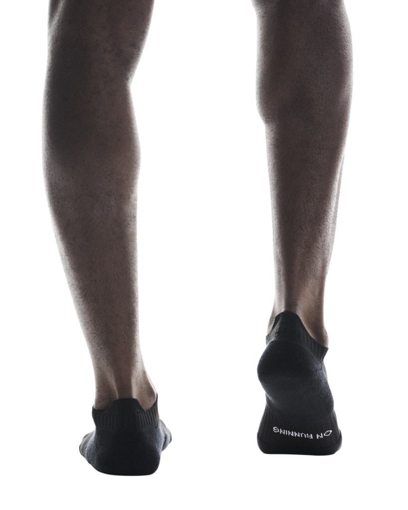 Core Run Sock Low 2P - Black