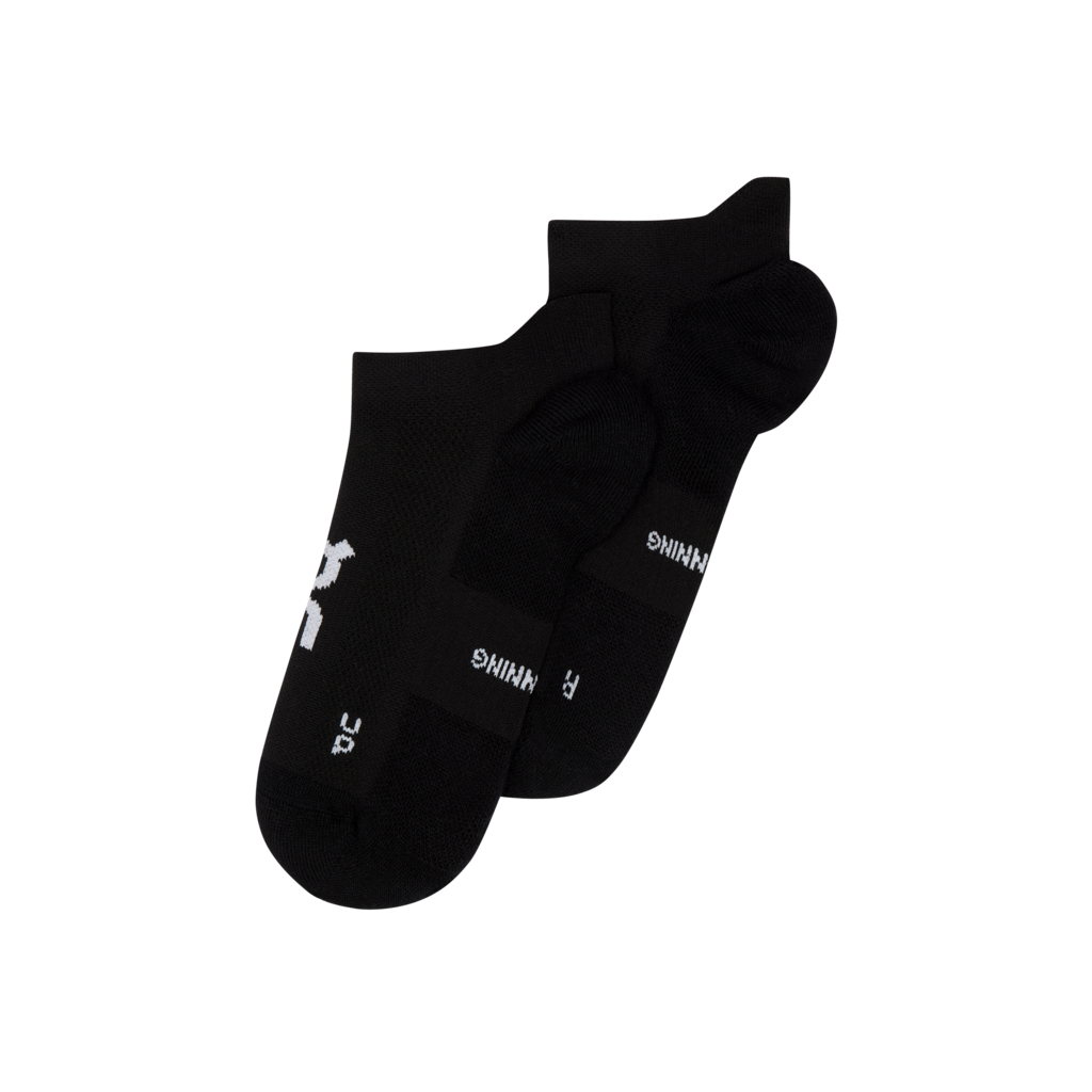 Core Run Sock Low 2P - Black