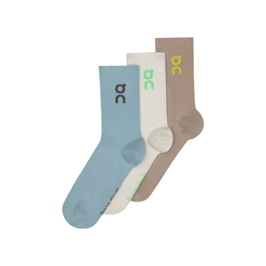 Logo Sock High 3P - Desert | Wash