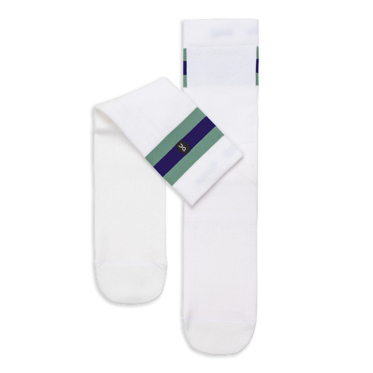Tennis Sock M - White | Green
