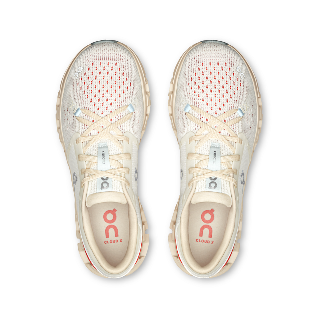 Cloud X 4 - Ivory | Salmon