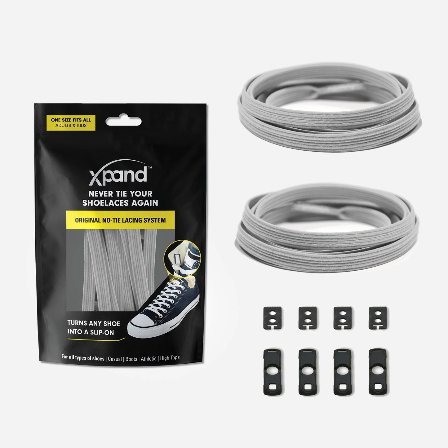 Xpand Laces - Steel