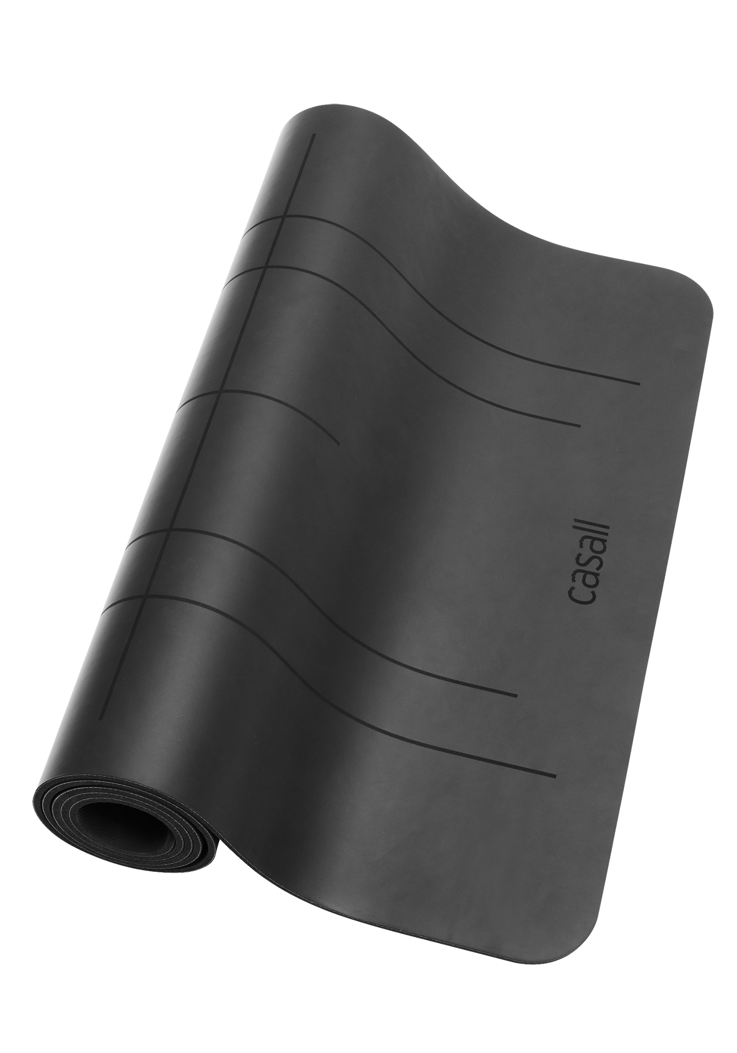 Casall Yoga mat Grip&Cushion III 5mm - Black POS