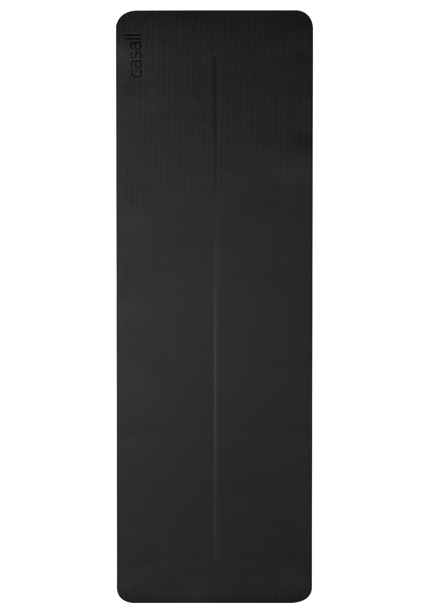 Casall Yoga mat position 4mm - Black/grey