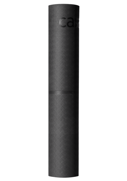 Casall Yoga mat position 4mm - Black/grey