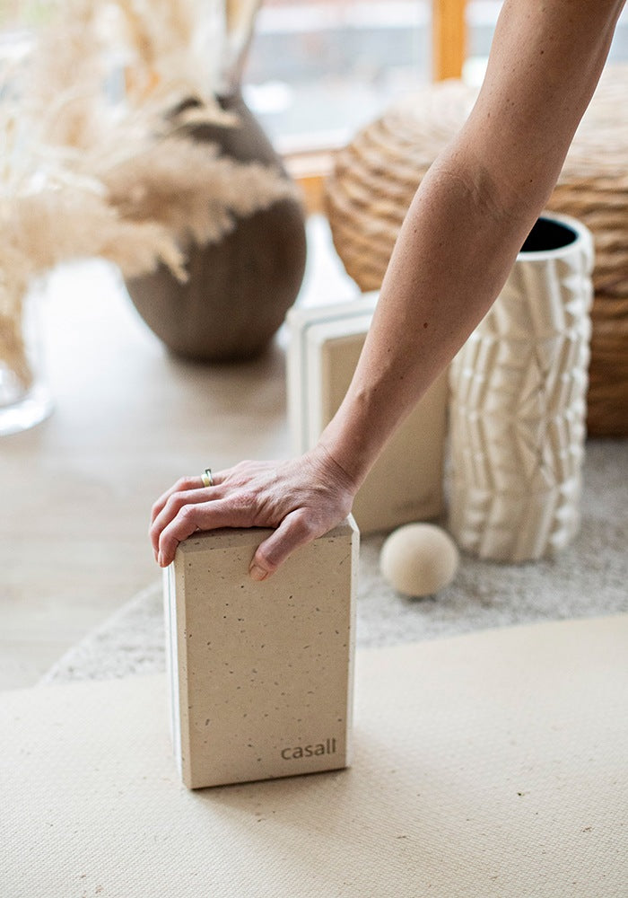 Casall Yoga block bamboo - Natural