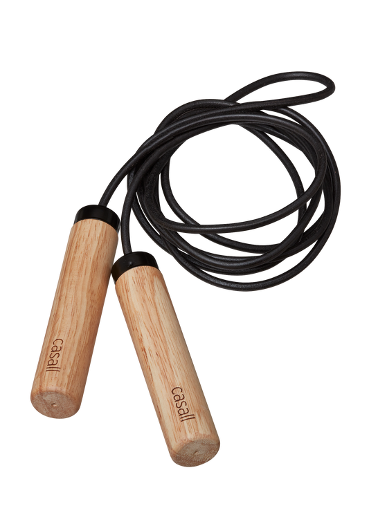 Casall ECO Jump rope wood - Natural/Black