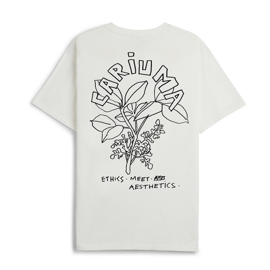T-Shirt - Off-White Rubber Tree